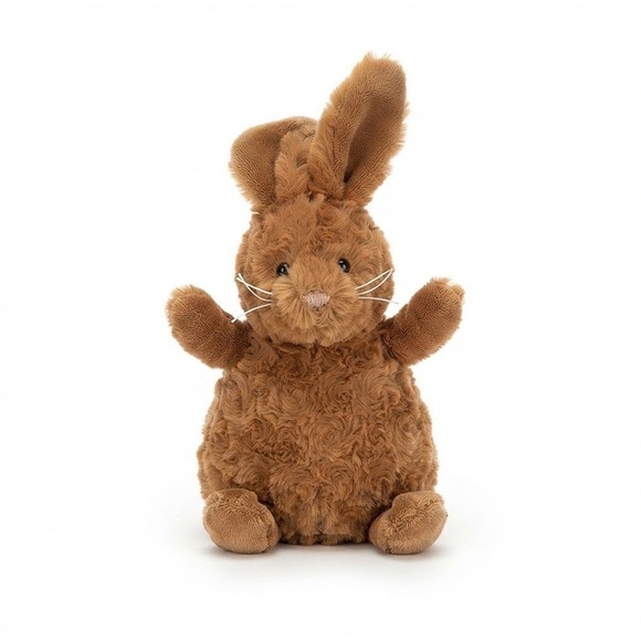 GANZ Other - Ganz Bunny Rabbit Plush Stuffed Animal Toy Bean Bag Brown Textured Fur Soft 6"
